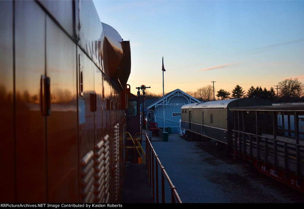 Sundown at the Depot